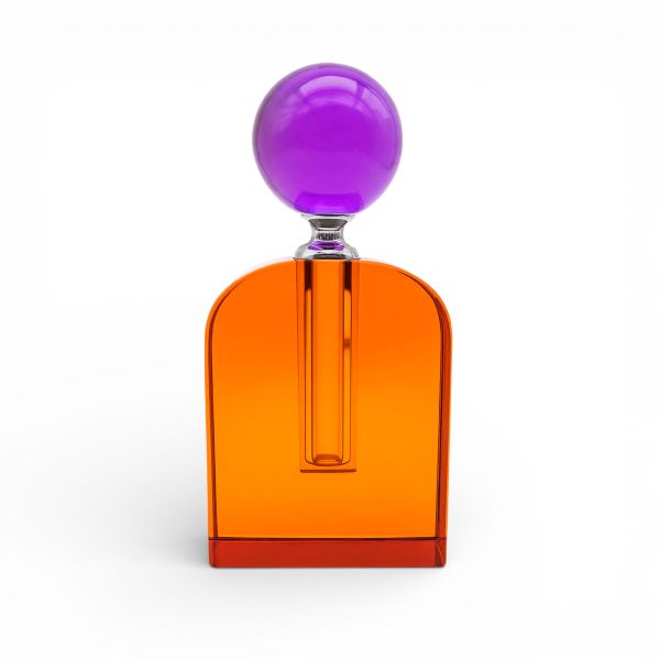 Flakon KRISTALL lila-orange