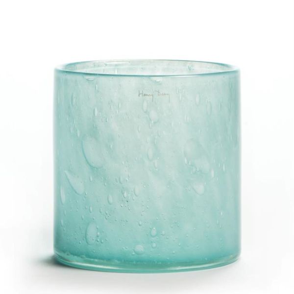 Vase CYLINDER glacon bubbles 15cm