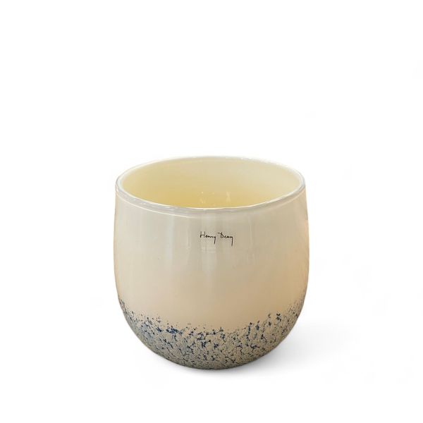 Vase CLOVIS blue stars, klein