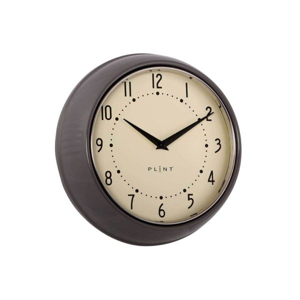Wanduhr RETRO grau