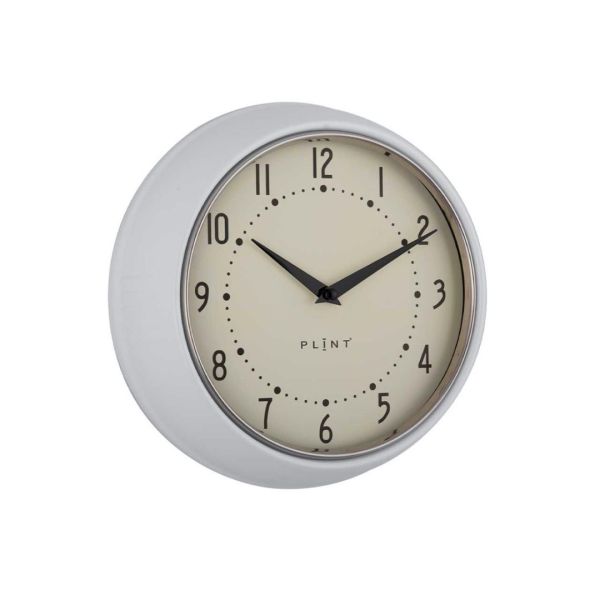 Wanduhr RETRO weiß