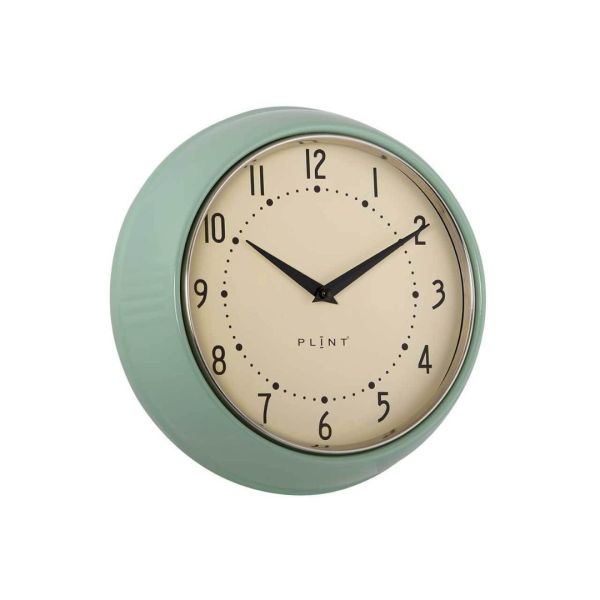 Wanduhr RETRO türkis