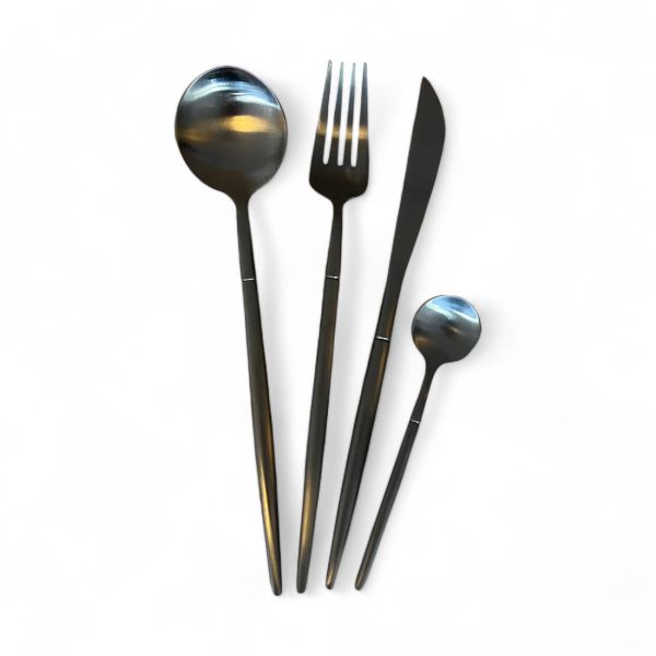 Besteckset SAPORE schwarz