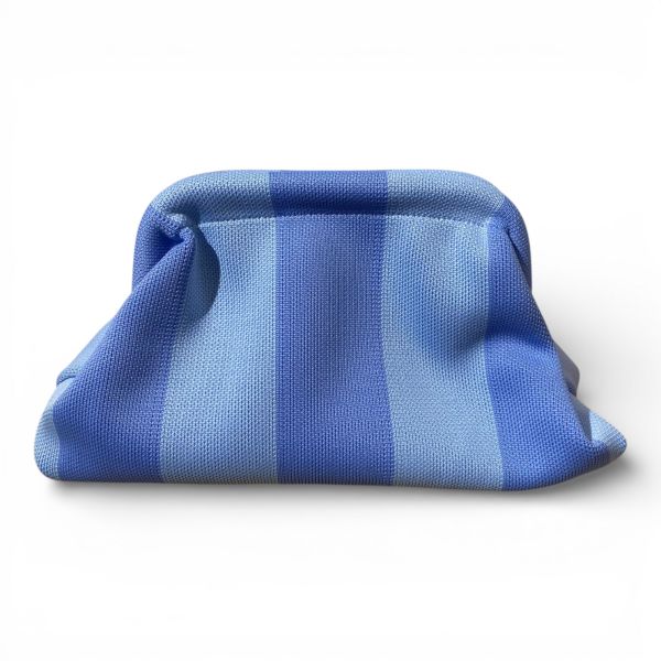 Kulturbeutel BIG STRIPES blau-hellblau