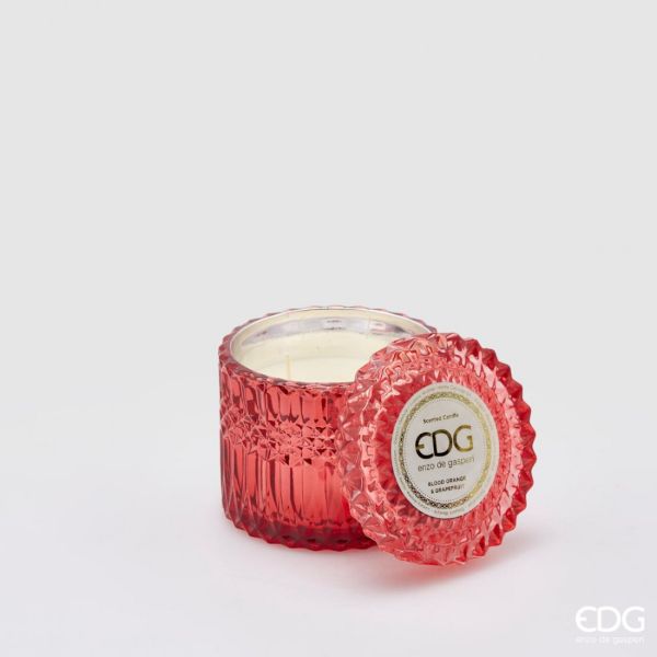 Duftkerze CRYSTAL Orange & Grapefruit, groß