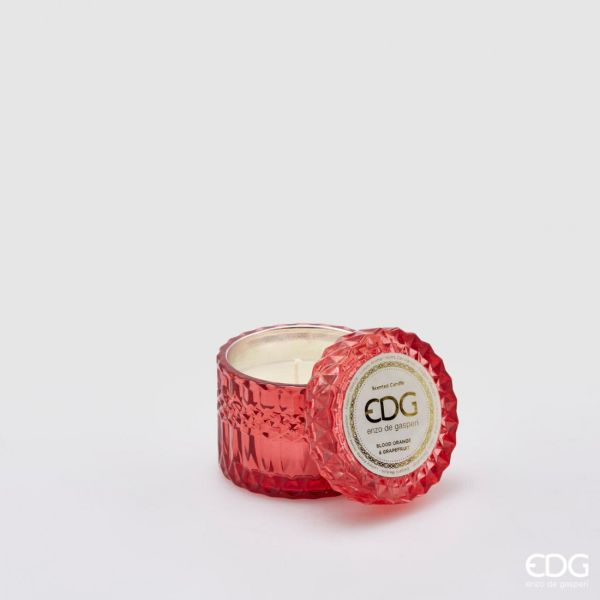 Duftkerze CRYSTAL Orange & Grapefruit, klein