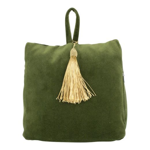 Türstopper Samt, apfelgrün