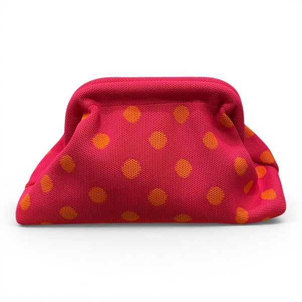 Kulturbeutel DOTS pink-orange