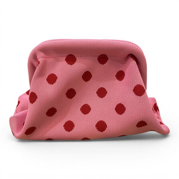 Kulturbeutel DOTS rosa-rot