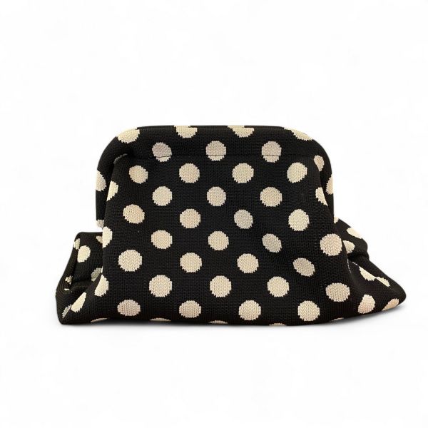 Kulturbeutel DOTTY schwarz-weiß