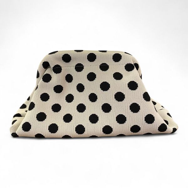 Kulturbeutel DOTTY weiß-schwarz