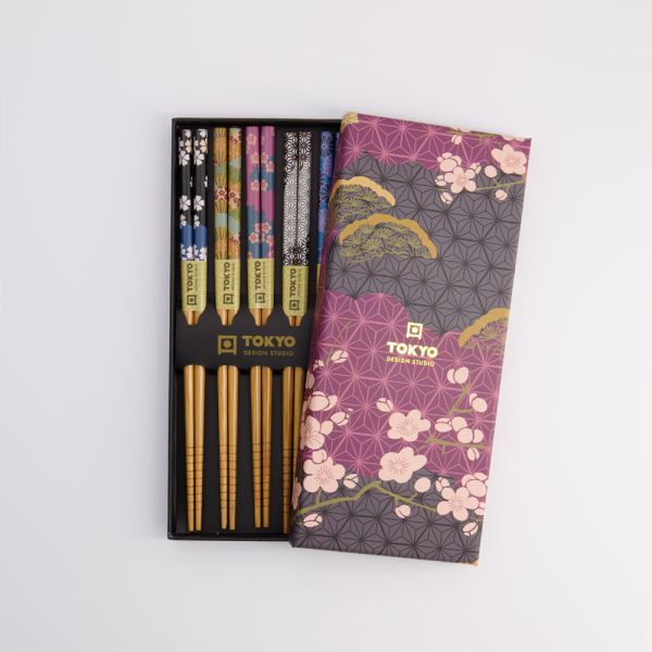 Essstäbchen FLOWERS