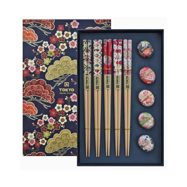 Essstäbchenset 10-teilig