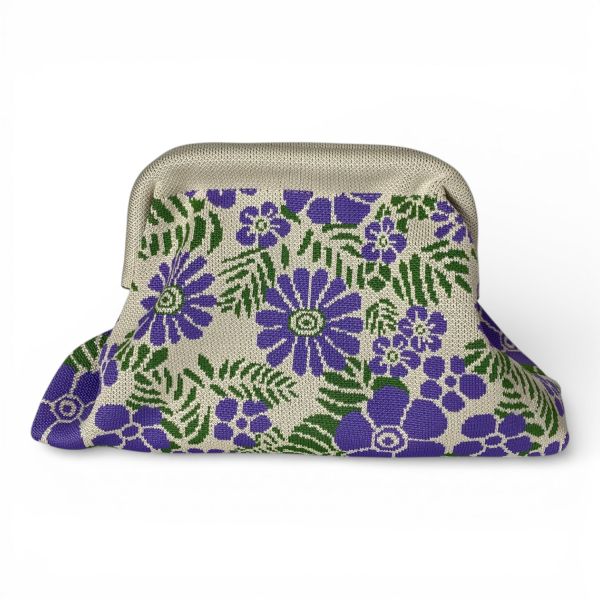 Kulturbeutel FLORAL lila