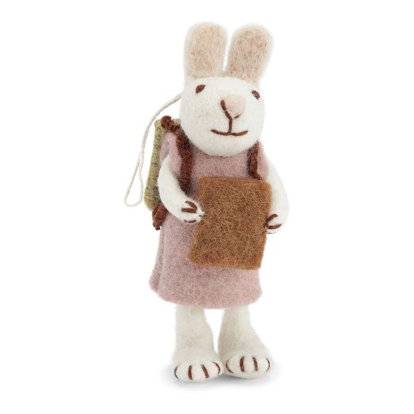 Hase, Kleid+Rucksack