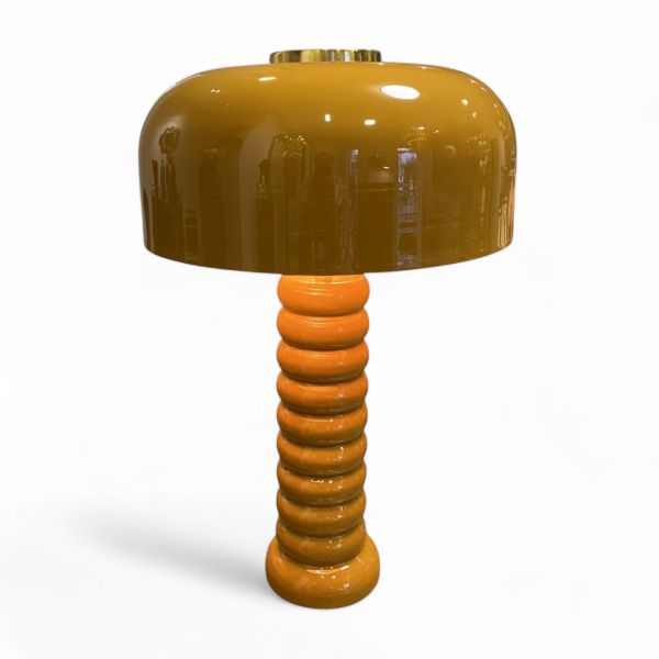 Tischlampe MID CENTURY senf