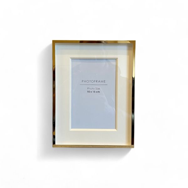 Bilderrahmen 10x15cm, gold