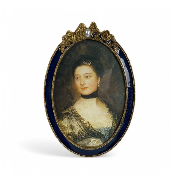 Rahmen ROYAL antikblau