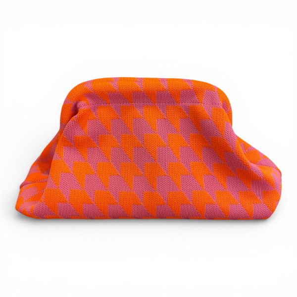 Kulturbeutel ROOSTER orange-rosa