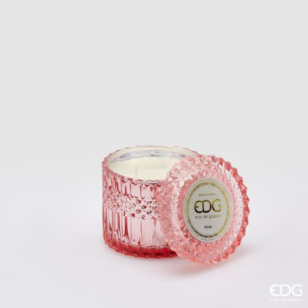 Duftkerze CRYSTAL Rose, groß
