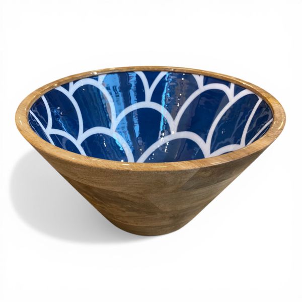 Schüssel FÄCHER 30cm dunkel