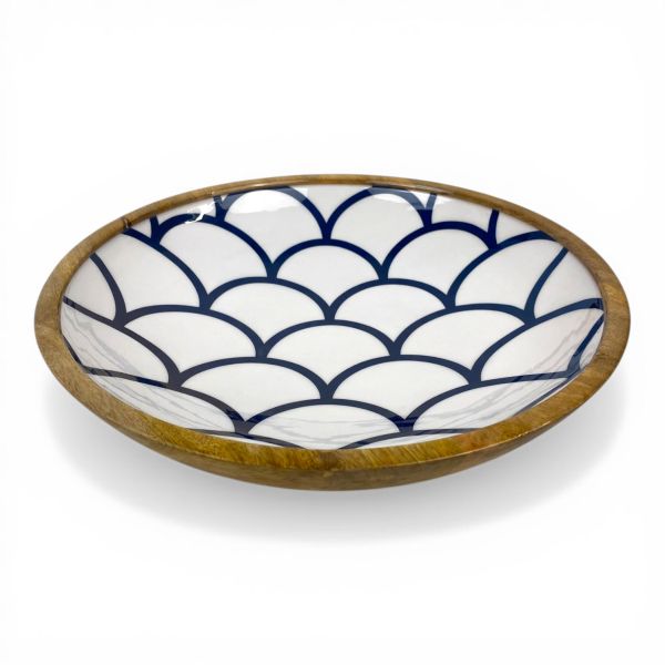 Schale FÄCHER 35cm hell