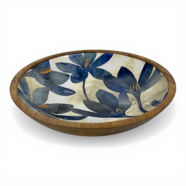 Schale FLORA BLAU 35cm