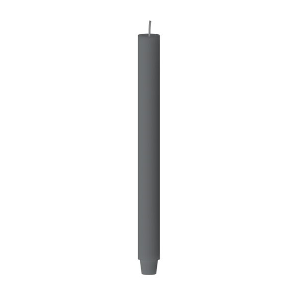 Stabkerze 2x24cm schiefer