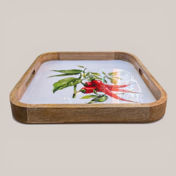 Tablett CHILI 41x41cm