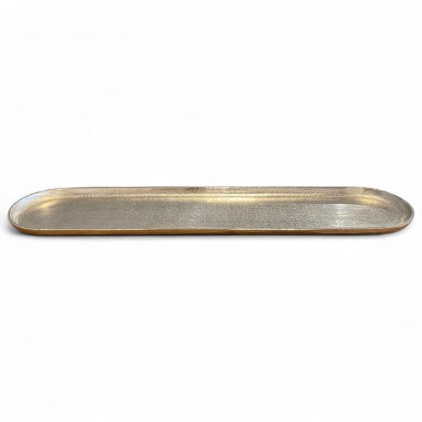 Tablett 16x72cm Aluminium