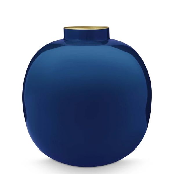 Vase 23cm blau