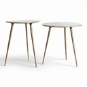Satztische MARMOR taupe