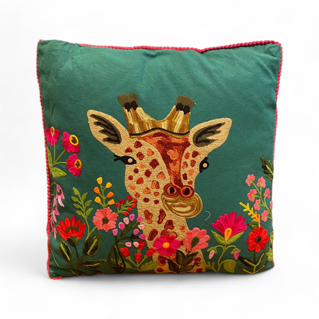 GIRAFFE 45x45cm türkis