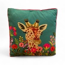 GIRAFFE 45x45cm türkis