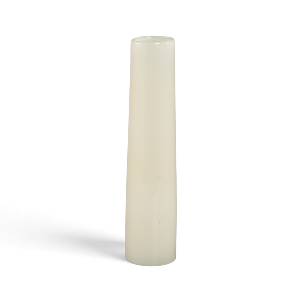 Vase ONE FLOWER creme, groß
