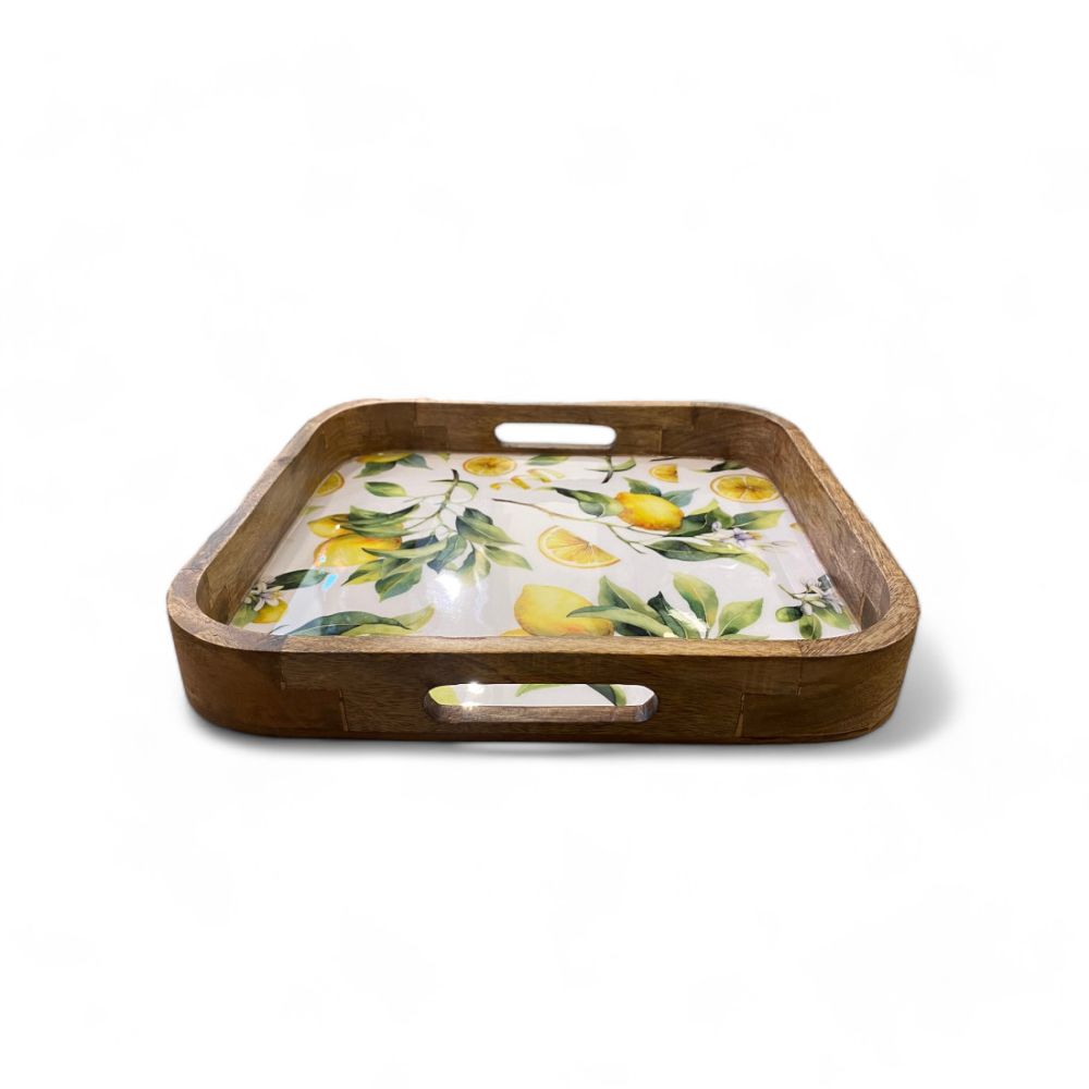 Tablett LEMON 41x41cm