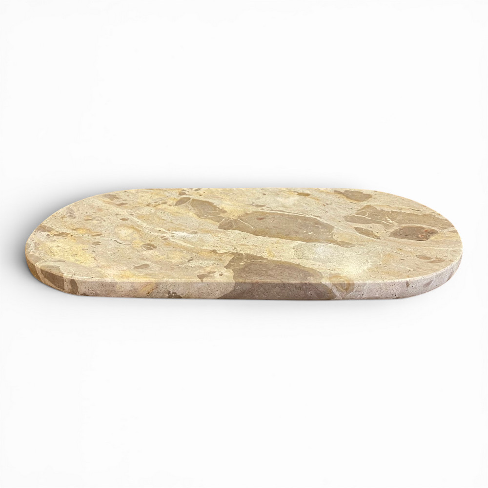 Tablett OVAL beige