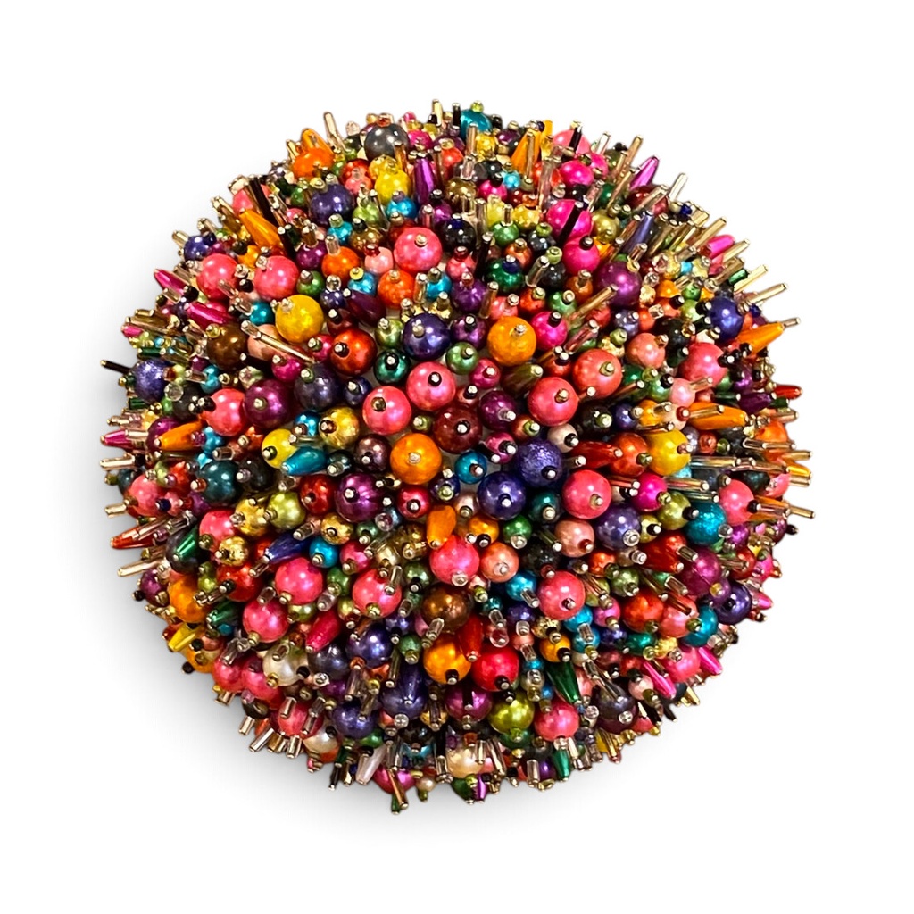 Kugel KONFETTI 18cm bunt