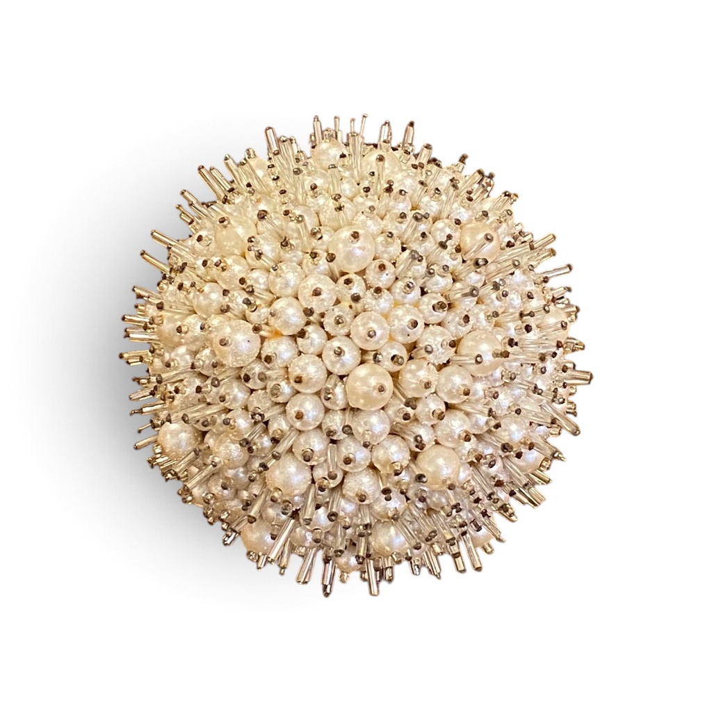 Kugel KONFETTI 13cm silber