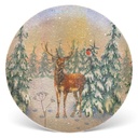 Tablett WALD AQUARELL 50cm