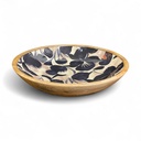 Schale BLACK BLOOM 35cm