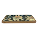 Tablett FLORES 23x40cm