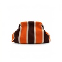 STRIPES orange-braun-creme