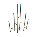 Leuchter SPINDLE 6-flammig