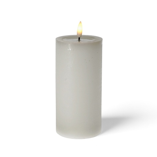 [P0012951] LED Kerze 7,5x18cm creme